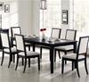 MC101DR561-CO 5PC BLACK CASUAL CONTEMPORARY DINING ROOM SET