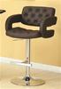 MC102BS556-CO BROWN 29" CONTEMPORARY ADJUSTABLE HEIGHT BAR STOOL