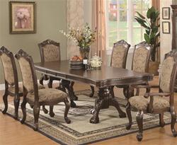 MC103DR111-CO 5PC BROWN CHERRY DINING ROOM SET