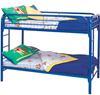 MCB225BB6B-CO BLUE HIGH GLOSS TWIN BUNK BED