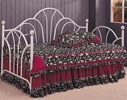 MCDB263BR2-CO WHITE TRADITIONAL METAL DAYBED
