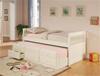 MCDB300BR107WH-CO WHITE DAYBED WITH DRAWER TRUNDLE