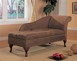 MCLR550SL068-CO BROWN CHAISE LOUNGE