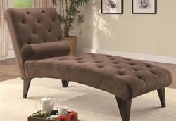 MCLR550CL069-CO CHOCOLATE CHAISE LOUNGE