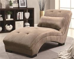 MCLR550CL079-CO BROWN CHAISE LOUNGE