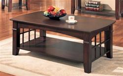 MCLR700008-CO CHERRY FINISH COFFEE TABLE