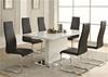 MC102D310-CO White and Black 5 pc Table